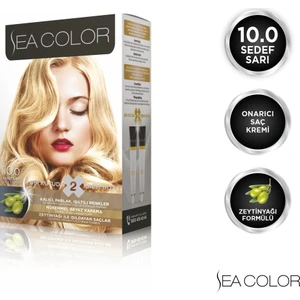 SEA COLOR 10.0  Sedef Sarı Set Boya