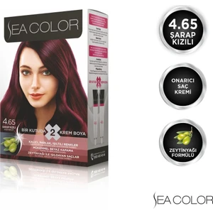 SEA COLOR 4.65  Şarap Kızılı  Set Boya