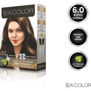 SEA COLOR 6.0  Koyu Kumral Set Boya