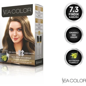 SEA COLOR 7.3  Fındık Kabuğu  Set Boya