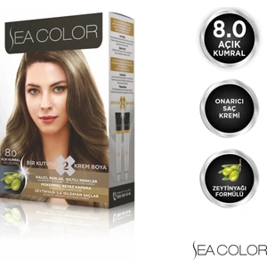 SEA COLOR 8.0  Açık Kumral Set Boya