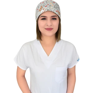 Nur Ortopedi Gri Ayıcık Doktor Hemşire Hastane Medikal Cerrahi Bone