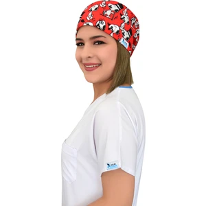 Nur Ortopedi Kırmızı Snoppy  Doktor Hemşire Hastane Medikal Cerrahi Bone