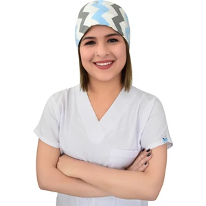 Nur Ortopedi Zigzag Desen Doktor Hemşire Hastane Medikal Cerrahi Bone