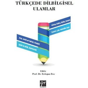 Gazi Kitabevi Türkçede Dilbilgisel Ulamlar - Erdoğan Boz