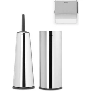 Banyo Aksesuarı 3 Lü Set Parlak Paslanmaz Çelik 280689