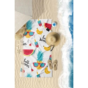 Vevien Home Summer Fruity Dijital Baskılı 70 x 140 cm Plaj Havlusu