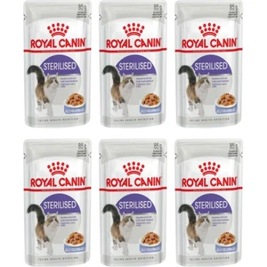 Royal Canin Jelly Sterilised Kısırlaştırılmış Yaş Kedi Maması 85 gr 6 Adet