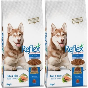 Dog Food Balıklı & Pirinçli Yetişkin Köpek Maması 15 kg 2 Adet