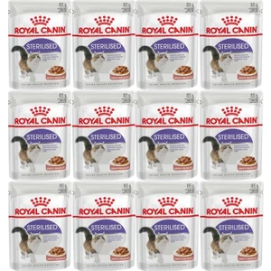 Royal Canin Gravy Sterilised Kısırlaştırılmış Yaş Kedi Maması 12 x 85 gr