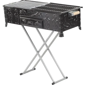 Mangal C-85 Ayaklı 33*80 Tel Izgaralı