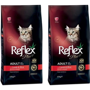 Plus Kuzu Etli Yetişkin Kedi Maması 1,5 kg 2'li Set