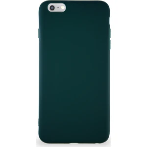 Caseart Apple iPhone 6s Plus Kılıf Soft Premier Renkli Silikon Kapak - Yeşil