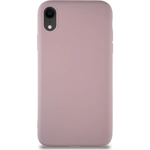 Caseart Apple iPhone Xr Kılıf Soft Premier Renkli Silikon Kapak - Pudra