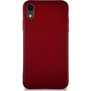 Caseart Apple iPhone Xr Kılıf Soft Premier Renkli Silikon Kapak - Mürdüm