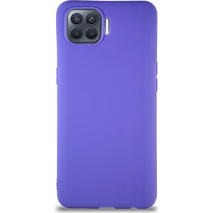 Caseart Oppo Reno 4 Lite Kılıf Soft Premier Renkli Silikon Kapak - Mor