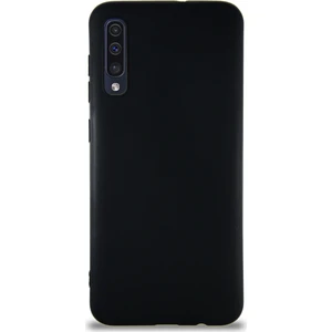 Caseart Samsung Galaxy A30S Kılıf Soft Premier Renkli Silikon Kapak - Siyah
