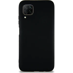Caseart Huawei P40 Lite Kılıf Soft Premier Renkli Silikon Kapak - Siyah