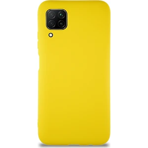 Caseart Huawei P40 Lite Kılıf Soft Premier Renkli Silikon Kapak - Sarı