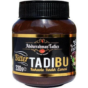 Abdurrahman Tatlıcı Tadıbu Bitter Kakaolu Fındık Ezmesi 330 gr