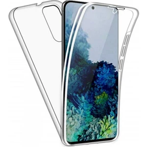 Samsung Galaxy Note 20 Kılıf Ön Arka Şeffaf Silikon Koruma Renksiz