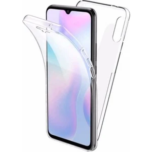 Xiaomi Redmi 9A Kılıf Ön Arka Şeffaf Silikon Koruma Renksiz