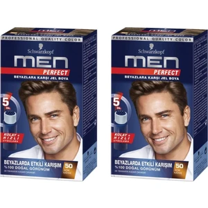 Men Boya Schwarzkopf Perfect 50 Numara 2 Adet