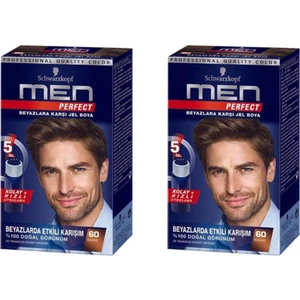 Men Boya Schwarzkopf Perfect 60 Numara 2 Adet