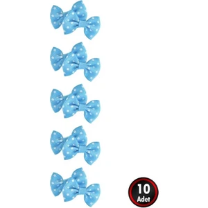 Süsle Bebek ve Parti Grogren Papyon Fiyonk, 3 x 1,5 cm - 10 Adet - Renk Seçenekli -
