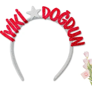 Süsle Bebek ve Parti İyiki Doğdun Taç - Kırmızı