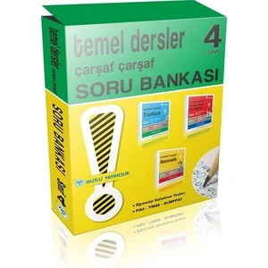 Mutlu Yayıncılık Çarşaf Çarşaf 4. Sınıf Soru Bankası Seti