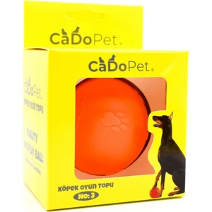 Cado Pet Köpek Oyun Topu 3 Numara ( 8 cm )