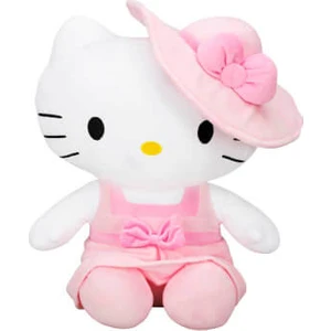 Hello Kitty Şapkalı Peluş 36 Cm. Pembe