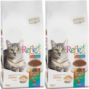 Multi Color Tavuklu Yetişkin Kedi Maması 15KG 2 Adet
