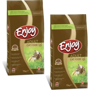 Tavuklu Yetişkin Kedi Maması 15 kg 2'li Set
