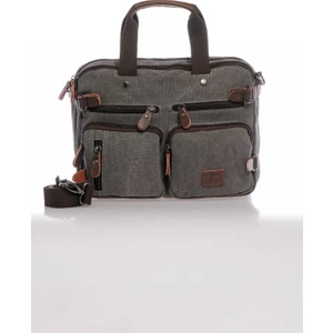 CTV1278-0078 Gri Unisex Evrak ve Sırt Çantası