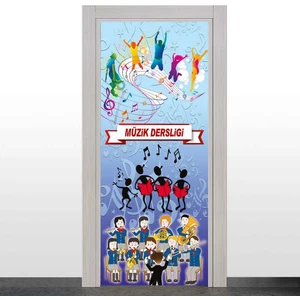 Müzik Sınıfı Kapı Giydirme 2