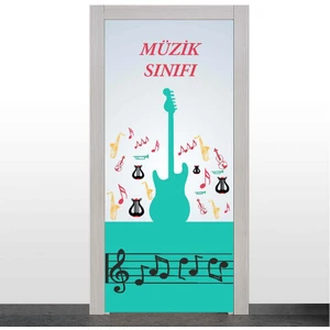 Müzik Sınıfı Kapı Giydirme