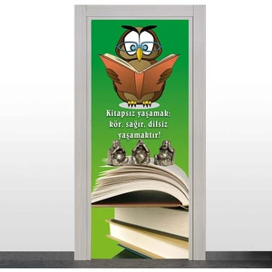 Kütüphane Kapı Giydirme