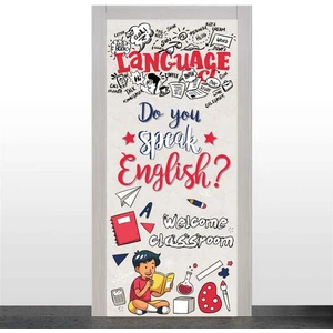 Ingilizce Welcome Classroom Kapı Giydirme