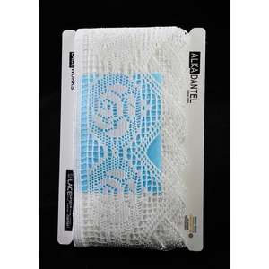 Alka Dantel 5070-1 Polyester Beyaz Kopanaki  10 mt