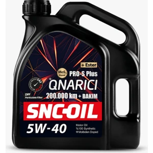 SNC-OIL Pro-S Plus 5W-40 4 Litre Onarıcı Motor Yağı ( Üretim Yılı: 2023 )