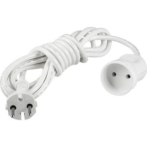 Uzatıcı 5 Metre Seyyar Topraksız Kablo (2x1)