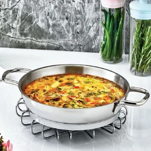 Paslanmaz Çelik Italyan Omlet Sahan 16 cm
