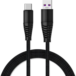 5A Ultra Hızlı Şarj USB Şarj Kablosu Type-C 1 mt AL-33868