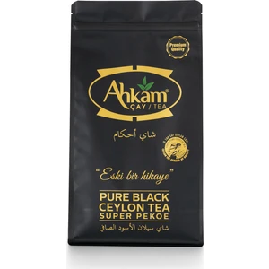 Ahkam Tea / Ceylon Super Pekoe 400 gr Siyah Paket