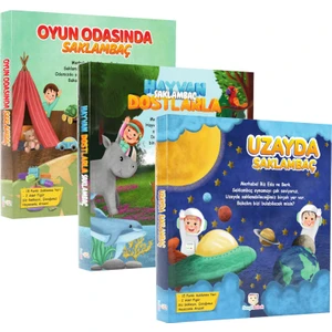 Saklambaç Kitabı Seti (3 Kitap)