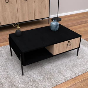 O6050 Juno Orta Sehpa 900 mm Siyah-Sepet