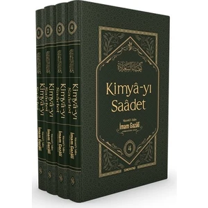 Kimyayı Saadet 4 (Ciltli) Kutulu Yeşil Renkli -  imam Gazali