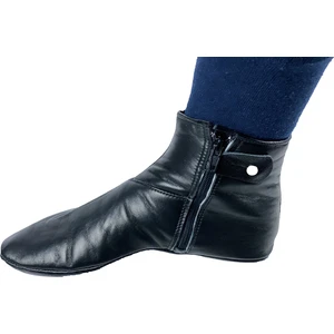 Deri Fermuarlı Mest